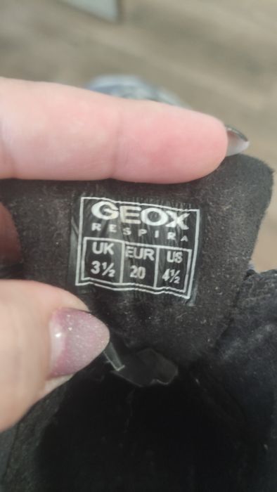 Дитячі зимові черевики Geox
