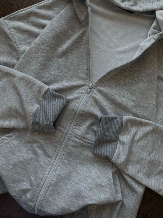 Широкий Спортивний Костюм Baggy Boxy Fit Oversize Зіп Худі Штани Парашути Сірий Серый Skater Flared Буткат Широкого Крою YZY Yeezy Gap Jaded Y2K SK8