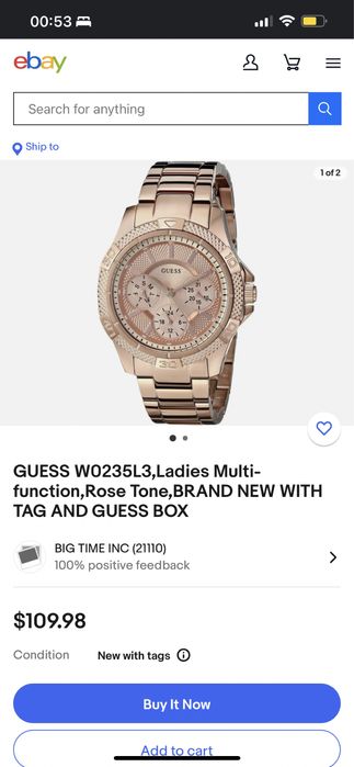 Годинник guess жіночій