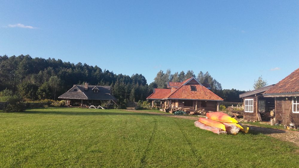 Noclegi Podlasie Supraśl Borki WOLNY WEEKEND w Uroczysku Chata z bala