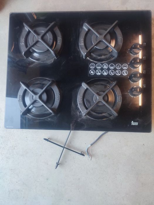Placa de cozinha a gás