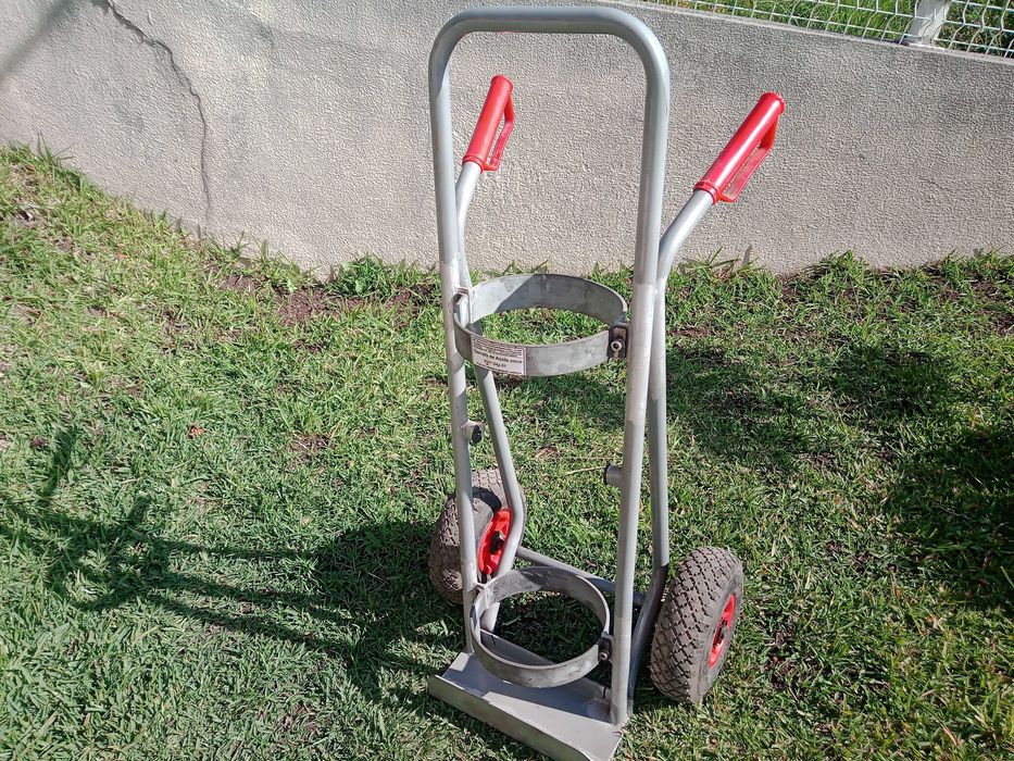 Carrinho de mão transporte garrafas ou outros materiais