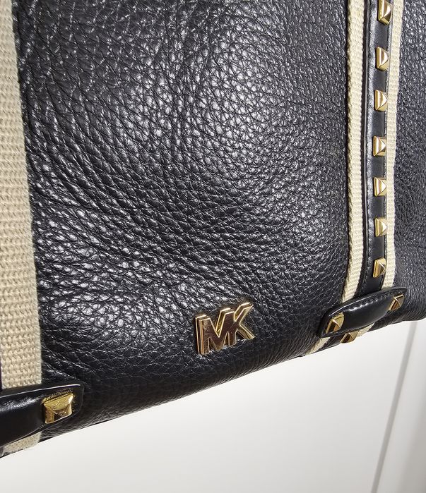 Torebka Michael Kors Griffin skórzana z ćwiekami