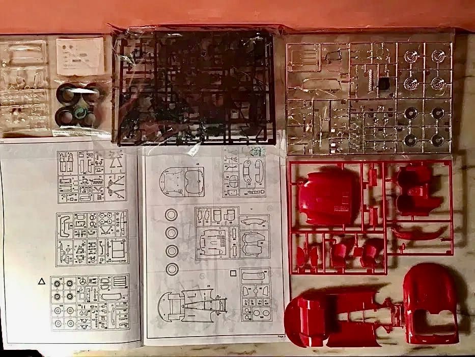 JAGUAR XK SS 1957 - maquete Revell Classics - escala 1/24