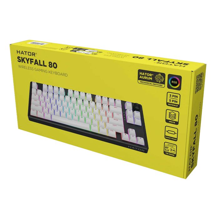 HATOR SKYFALL 80 wireless gaming keyboard NOWA