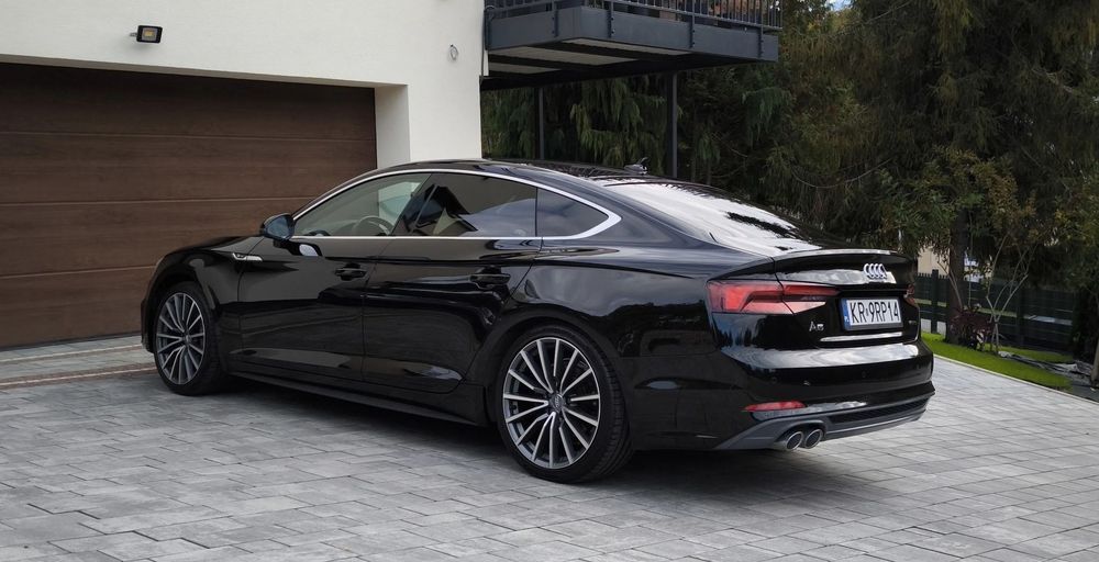 Audi A5 Sportback Audi A5 Sportback Quattro 2.0 TDI – Polski Salon, Bardzo Dobry Stan!