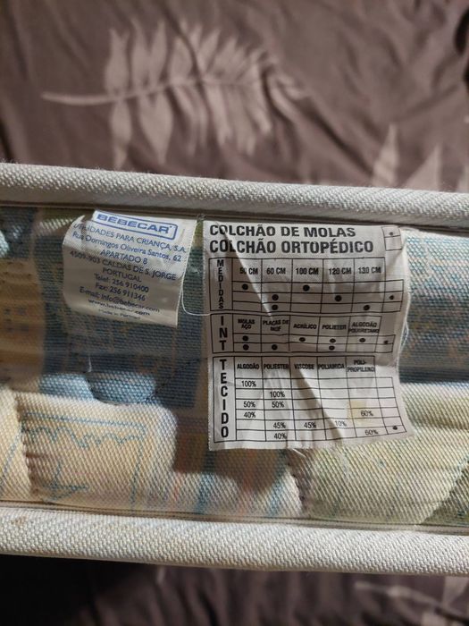 Матрас в детскую кроватку