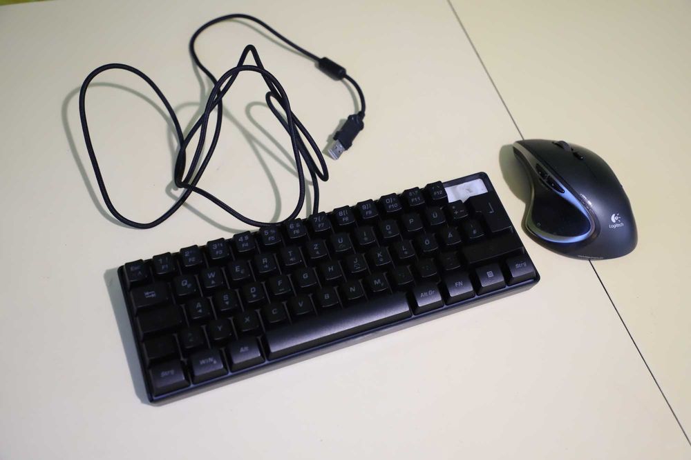 механічна клавіатура isy 3500 + мишка logitech performance MX WL