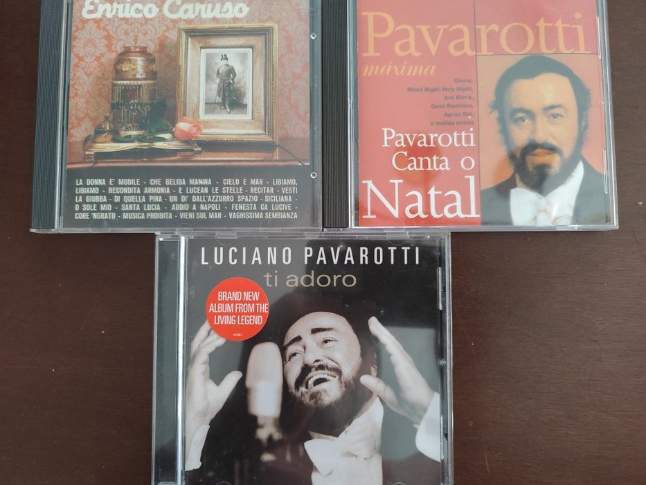 Cd's Pavarotti e Caruso