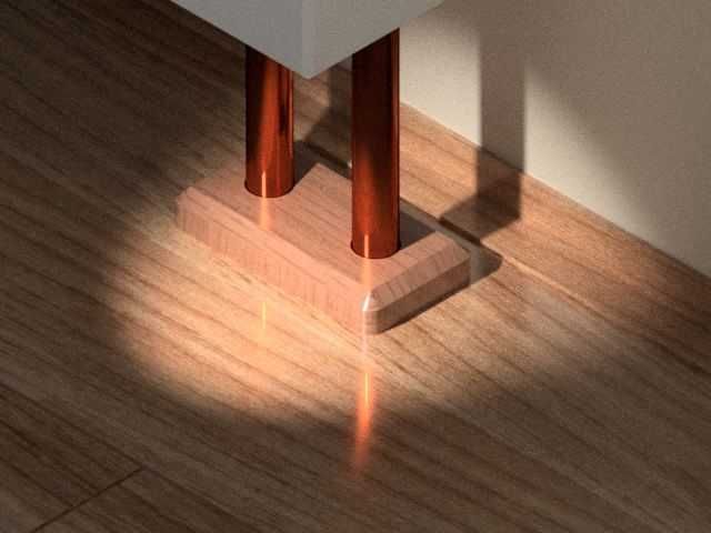 Rozeta drewniana, osłona rur grzejnikowych