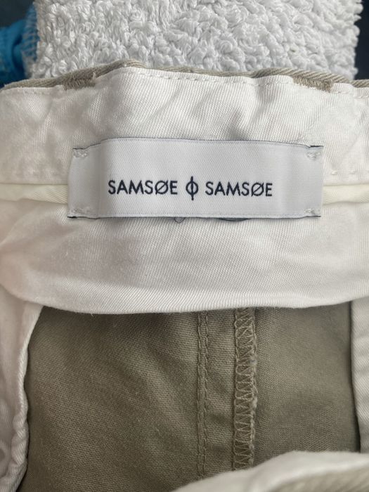 Легкі чоловічі шорти хакі samsoe samsoe датський бренд розмір S
