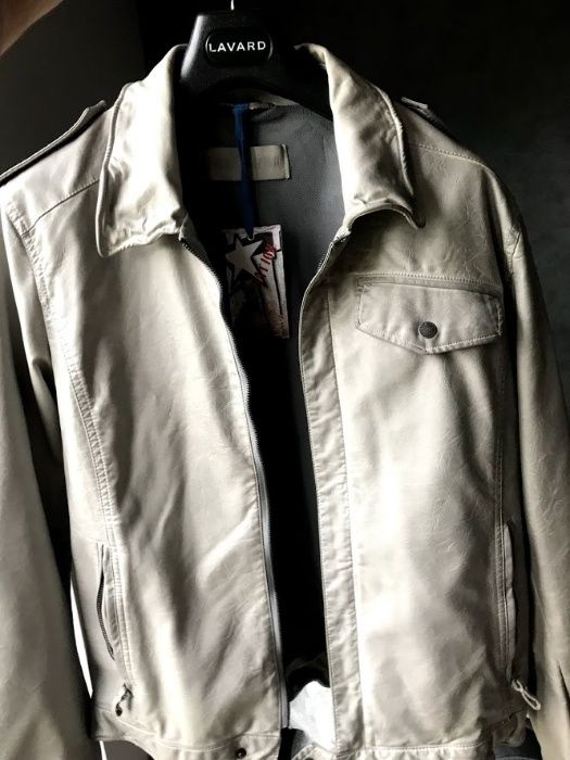 Kurtka skórzana z Zalando - Freakty Nation L nowa