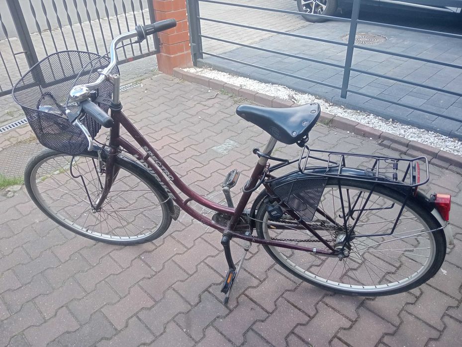 Rower damski miejski rozmiar 28