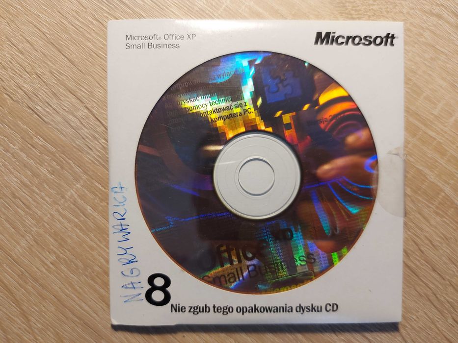 Microsoft Office XP Small Business, 1 sztuka