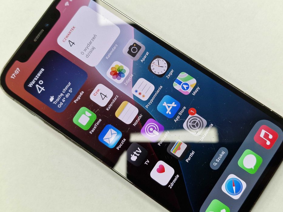 Iphone 12 PRO 128GB/ Graphite/ 78%/ Grade C/ technicznie OK