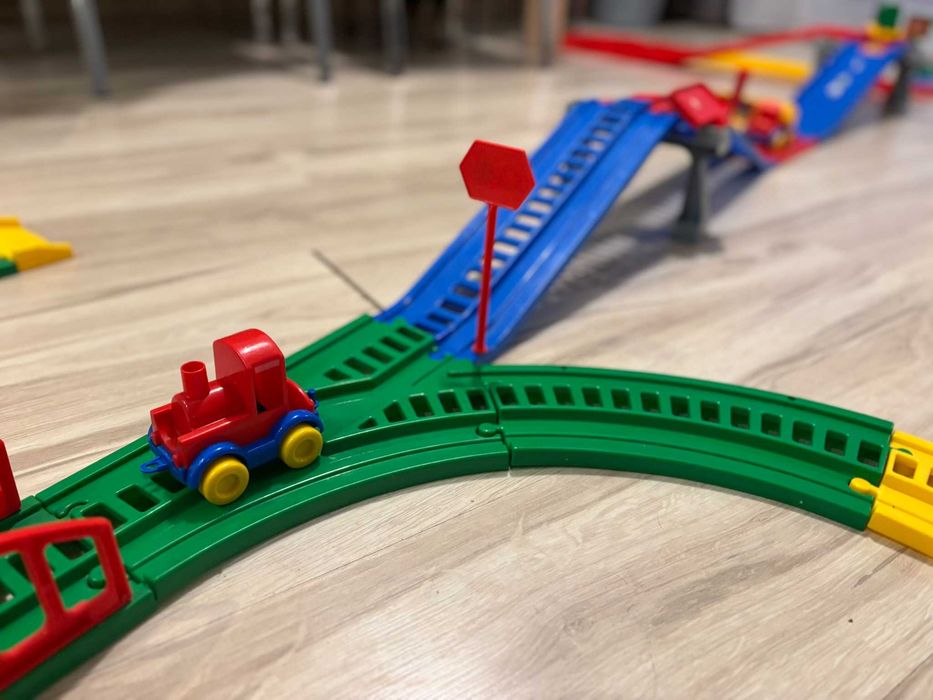 Tory i trasa oraz 4 pojazdy Wader