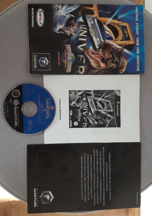 Universal Studios Theme Parks Adventure - Jogo Nintendo Gamecube