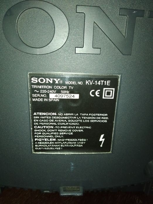 Sony TV  37   cm