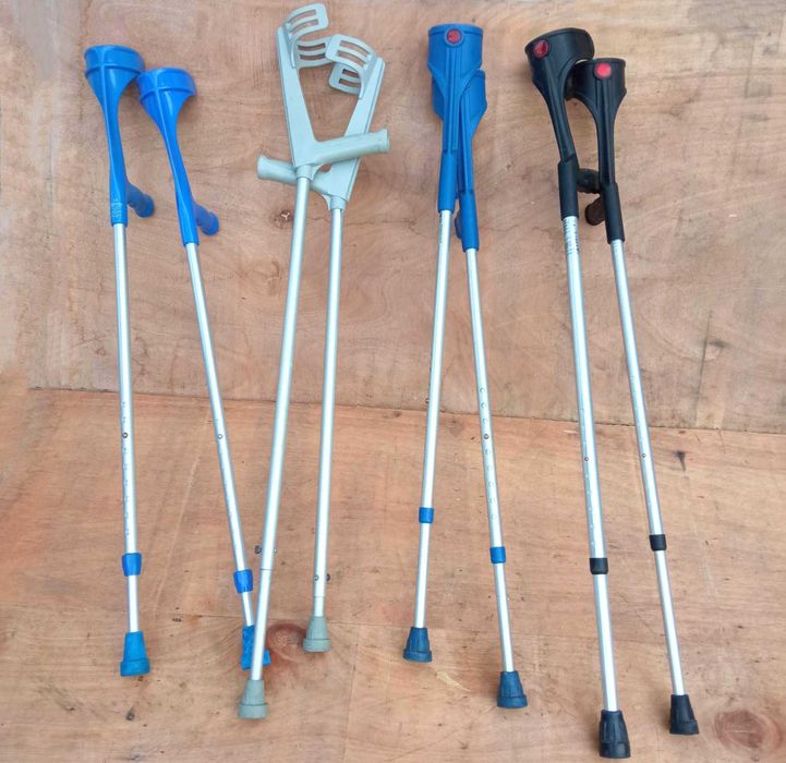 Милиця підлокотна 1 шт Germany, міцна до 140 кг регульована, з Європи,