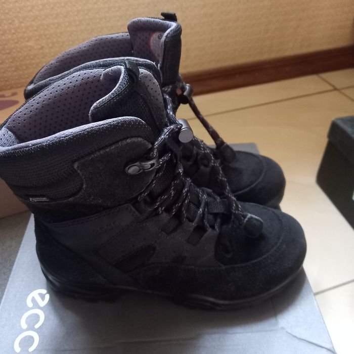 Ботинки чоботи полусапоги ecco екко зимове взуття