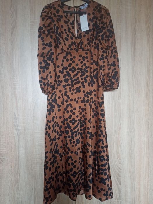 Sukienka reserved MIDI maxi s 36 długa