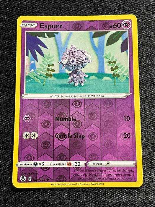Carta Pokémon Espurr 81/195 Silver Tempest