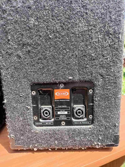 Продам акустику EM BS122 б/у пара, в нормальном состоянии