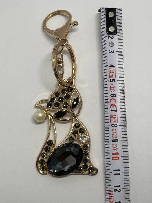 Breloczyk z kotem kamienie