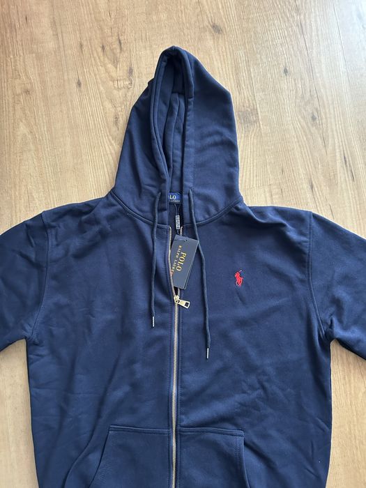 Casaco azul com capuz Ralph Lauren