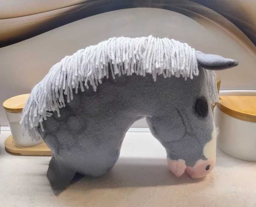 Hobby horse siwo jabłkowity bez kija, zabawka