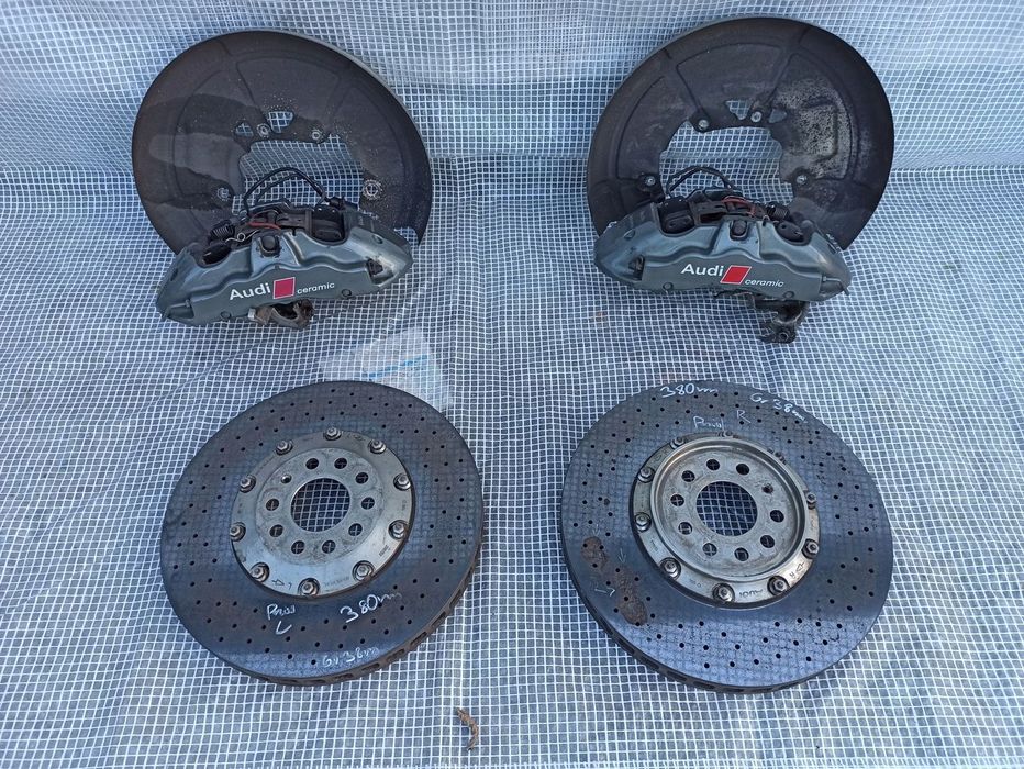 VW PHAETON W12 AUDI S8 D3 HAMULCE PRZÓD 380 CERAMIKA TARCZE ZACISKI BREMBO