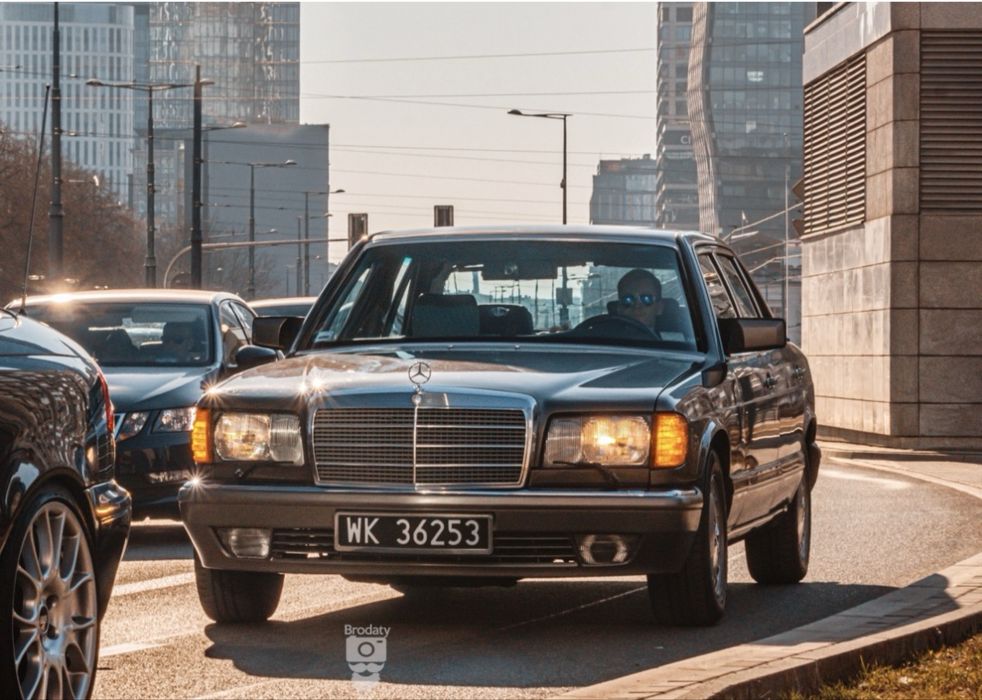Mercedes W126 S-Klasa SEL Long | Wynajem Auto do Ślubu | Warszawa
