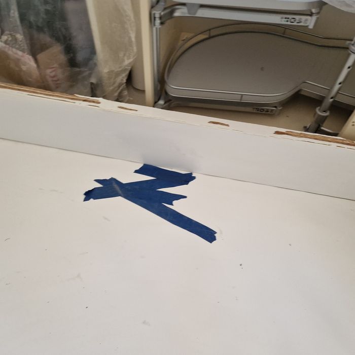 Parapet Corian 220cm