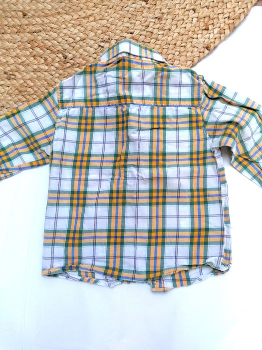 Camisa Axadrezada de Bebé