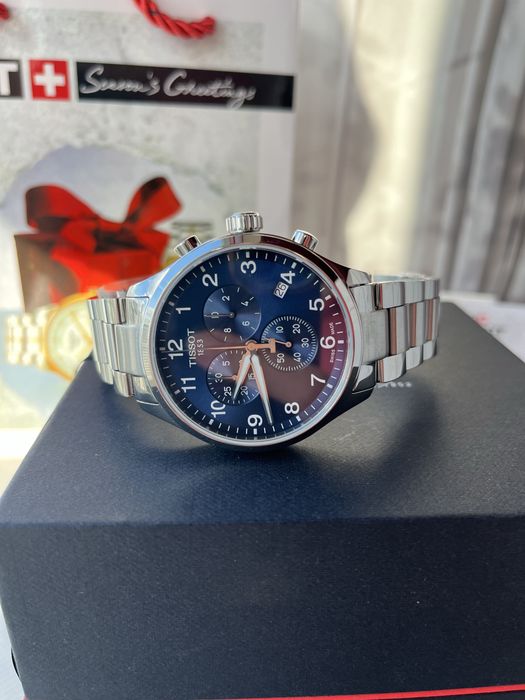 Гарантія 2 роки! Чоловічий годинник TISSOT T116.617.11.047.01 Chrono XL