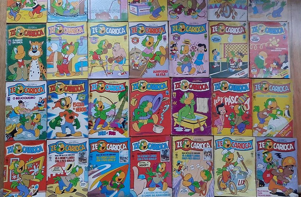 Zé Carioca Revistas Disney anos 80