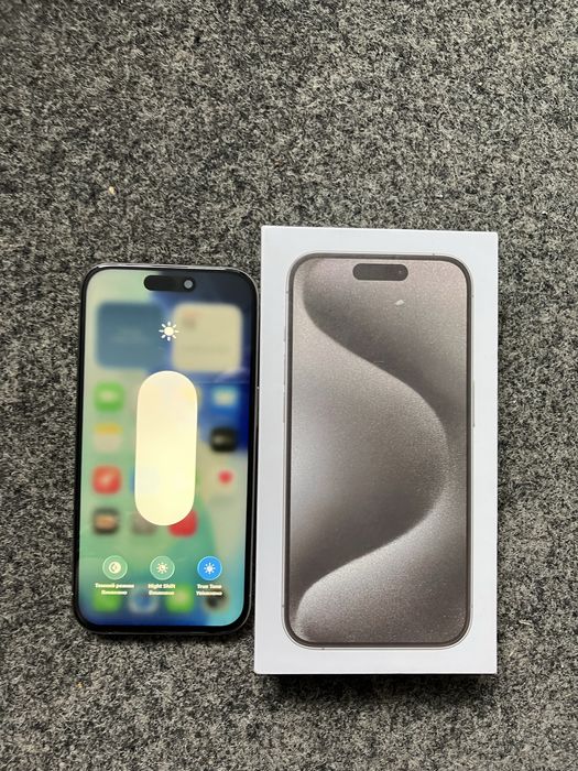 Apple iphone 15 Pro 128Gb Natural Titanium Фізична Сім