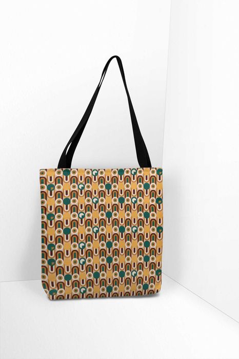 Tote Bag Personalizada Tema África Viva tamanho 40 x 40 cm # 1001