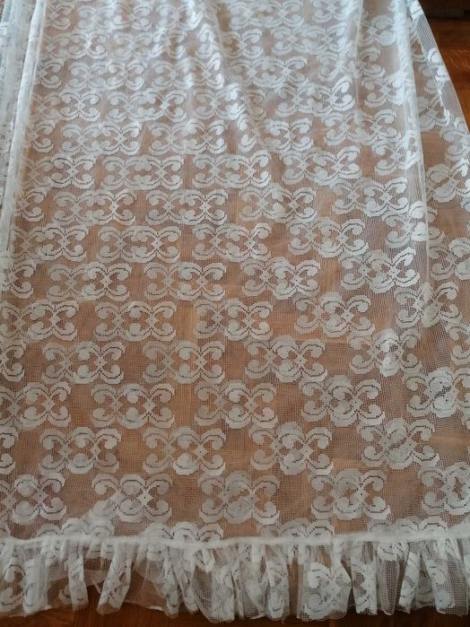 Firanka na taśmie z falbanką szer.2,30cm,dł.2,10cm