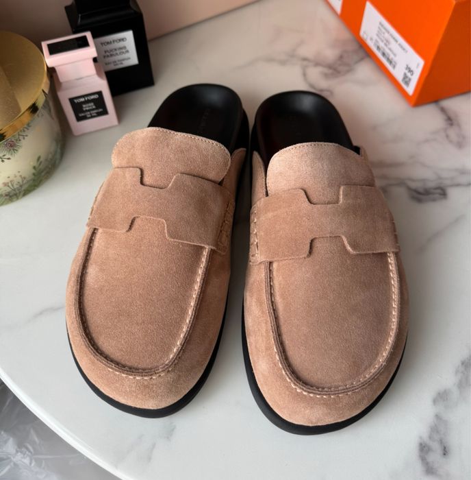 Klapki hermes Mule