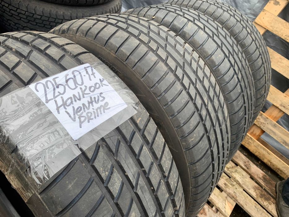 225-60-R17 HANKOOK VENTUS = 4 штуки летней резины GERMANY 2023