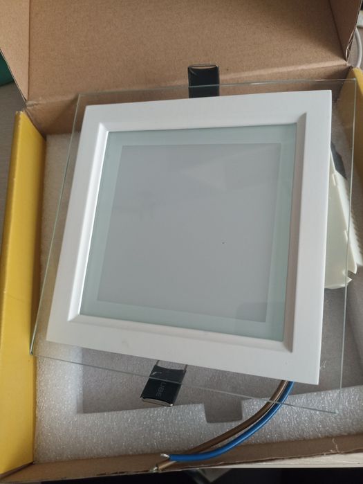 Lampa LED sufitowe oczko szklane