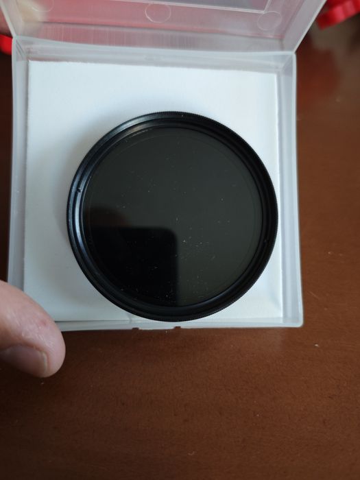 Filtro de Densidade Neutra (ND) para Objetiva