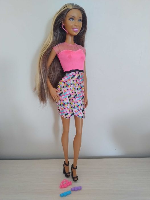 Barbie Tęczowe Włosy