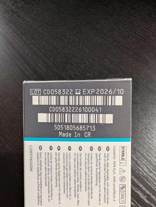 Lentes de Contacto CooperVision Clariti 1 day (-2.75) – 26 uni.