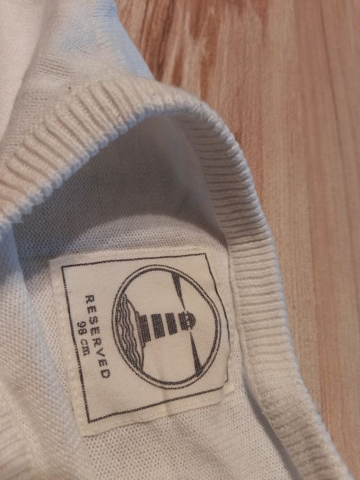 Sweterek chłopięcy w paski Reserved 98