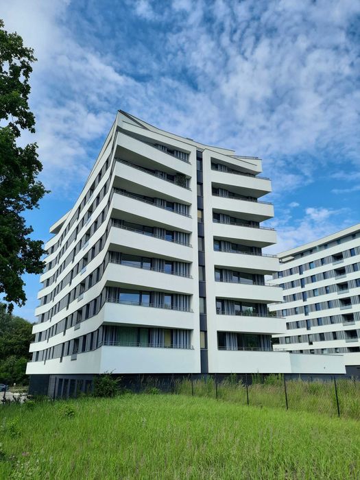 Nowe dwupokojowe, balkon, parking, rzeka