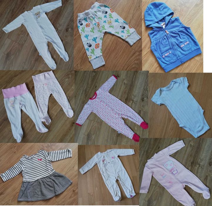 Ubranka dla dziewczynki ciuszki 62, 68, 74, 80, 92, 98, 104, 110, 116,