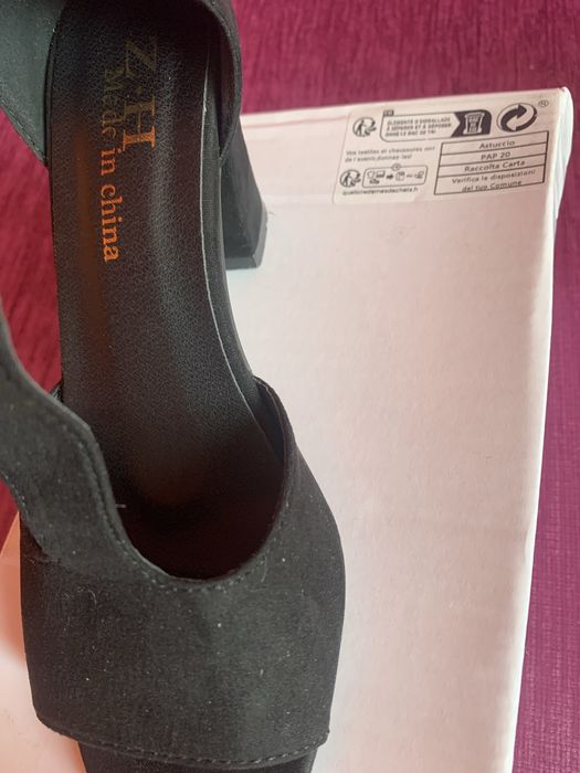 Buty letnie na obcasie