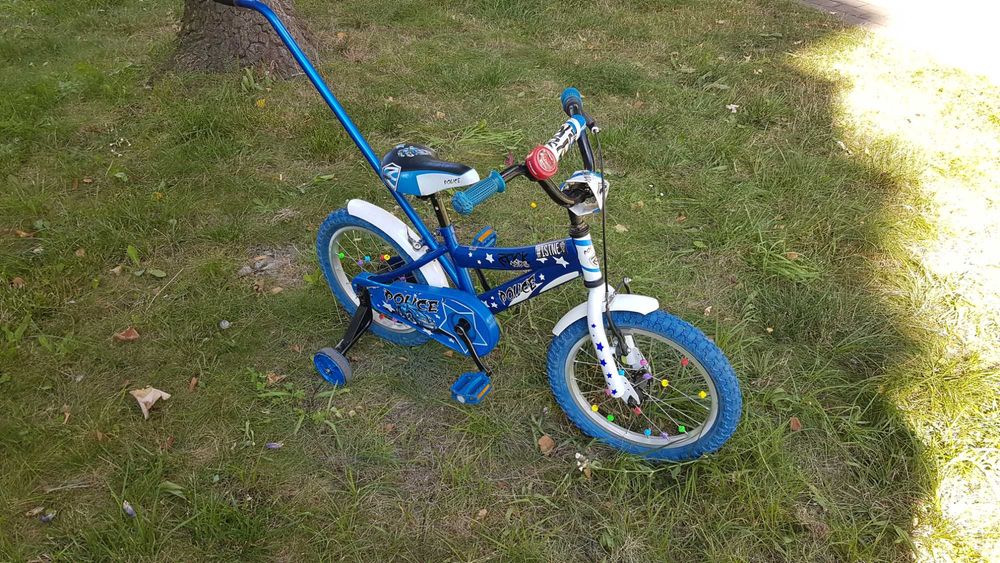 Rower Rowerek Dziecięcy 16" ROCK KIDS POLICE , POLICJA